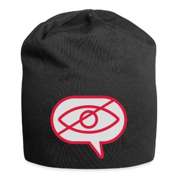 Do not see visual eye - Jersey Beanie - black - Front