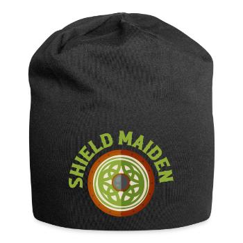 Shield Maiden Viking Norse - Jersey-Beanie - Schwarz - Vorne