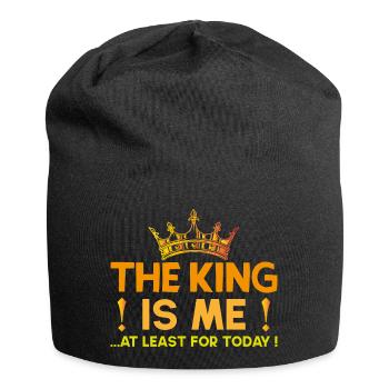 Kings Day, Geschenk für Kings Day! - Jersey-Beanie - Schwarz - Vorne