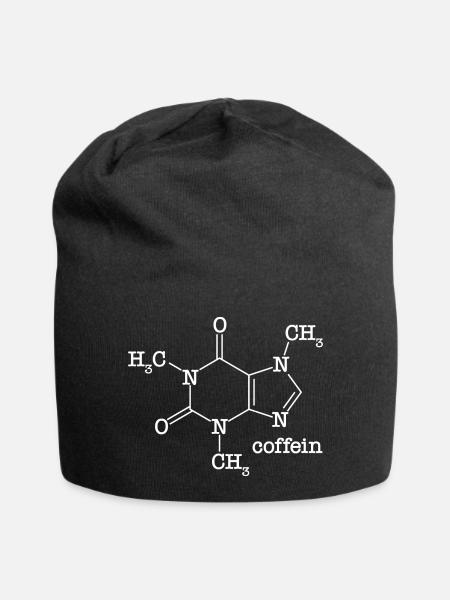 caféine - Bonnet en jersey - noir