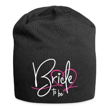 Bride to Be - Jersey Beanie - black - Front