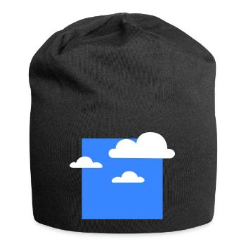 Clouds in heaven - Jersey-Beanie - Schwarz - Vorne
