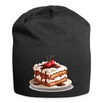 Torte - Jersey-Beanie - Schwarz - Vorne