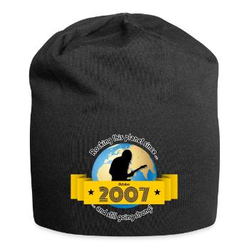 16. Geburtstag Rocking this planet since 10/2007 - Jersey Beanie - black - Front