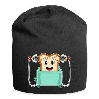 Pain Grille-pain Halloween - Bonnet en jersey - noir - Devant