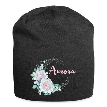 For Aurora - Jersey Beanie - charcoal grey - Front