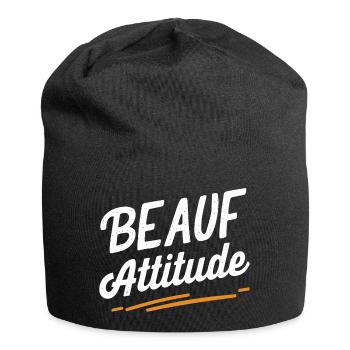 Beauf attitude - Bonnet en jersey - noir - Devant