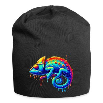 Chameleon - Jersey Beanie - black - Front