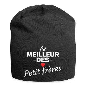The best of the little brothers - Jersey Beanie - black - Front