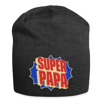 Super Dad - Jersey Beanie - charcoal grey - Front