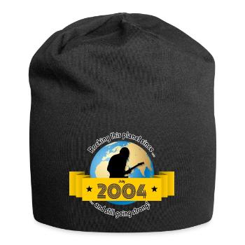 20. Geburtstag Rocking this planet since 07/2004 - Jersey-Beanie - Schwarz - Vorne