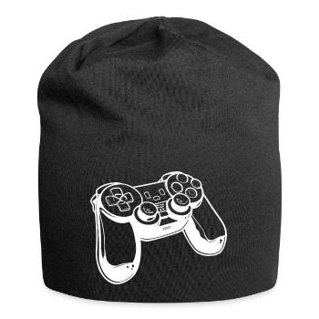 Game Controller Sketch - Jersey Beanie - black - Front