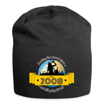16. Geburtstag Rocking the crowd since 10/2008 - Jersey Beanie - black - Front