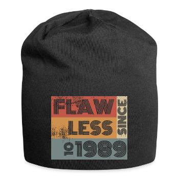 35ème Anniversaire Sans défaut depuis 10/1989 - Bonnet en jersey - noir - Devant
