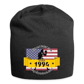 30. Geburtstag Vivant depuis 10/1994 - Bonnet en jersey - noir - Devant