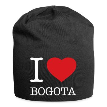 I LOVE BOGOTA - Jersey Beanie - black - Front
