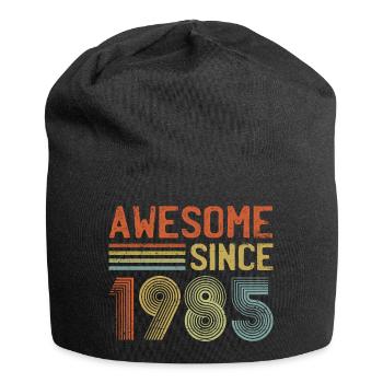 Génial depuis 1985" - Rétro Vintage 40e anniversaire - Bonnet en jersey - noir - Devant