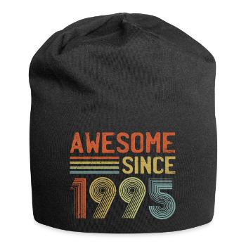 Génial depuis 1995" - Rétro Vintage 30e anniversaire - Bonnet en jersey - noir - Devant