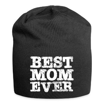Meilleure maman de tous les temps - Bonnet en jersey - noir - Devant