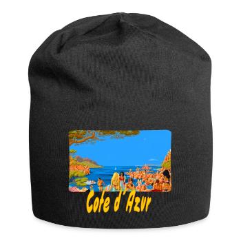 Cote d´ Azur - Jersey-Beanie - Schwarz - Vorne