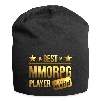 MMORPG - Jersey-Beanie - Schwarz - Vorne