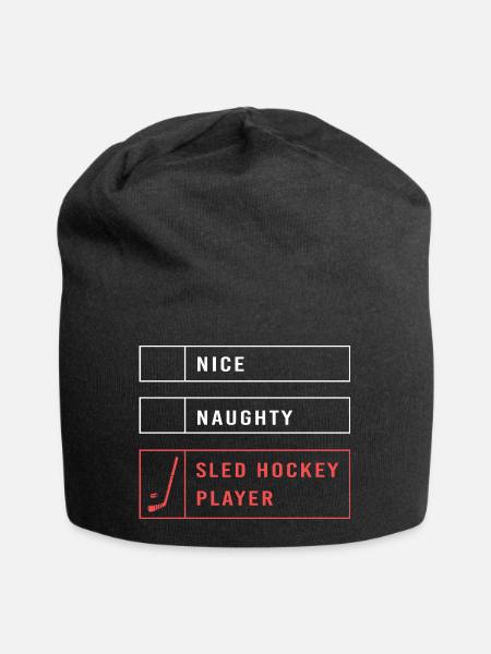 Hockey sur glace Para Handicap - Bonnet en jersey - noir