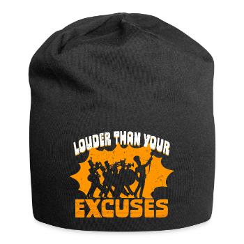 Spielmannszug Blaskapelle Plus fort que vos excuses - Bonnet en jersey - noir - Devant