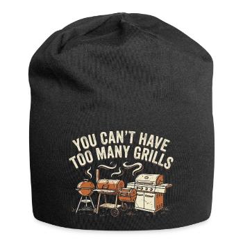 Trop de barbecues - Bonnet en jersey - noir - Devant