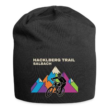 Hacklberg Trail MTB Biker - Jersey Beanie - black - Front