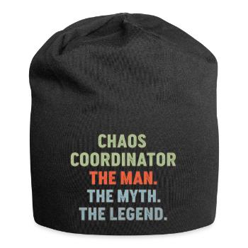 Coordinateur du Chaos L’Homme Le Mythe La Légende - Bonnet en jersey - noir - Devant