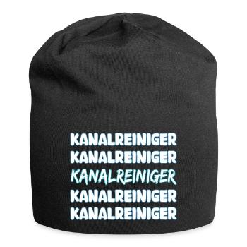 Beruf Kanalreiniger - Jersey-Beanie - Schwarz - Vorne