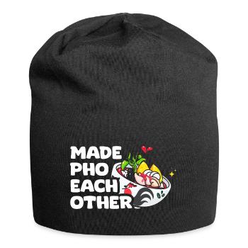 Fait pho l’un l’autre drôle pho pun pho soupe pho pour un - Bonnet en jersey - noir - Devant