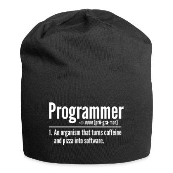 Programmer - Jersey Beanie - black - Front