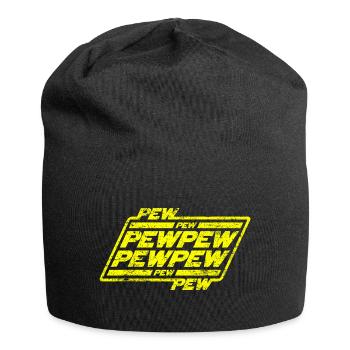 Pew Pew Pew - Jersey-Beanie - Schwarz - Vorne