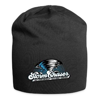 Colors can be changed | Storm Hunter Tornadoes Weather - Jersey Beanie - black - Front