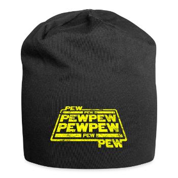Pew Pew Pew - Jersey-Beanie - Schwarz - Vorne