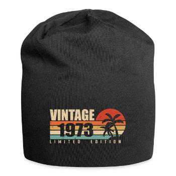 1973 Anniversary year original vintage 1973 - Jersey Beanie - black - Front