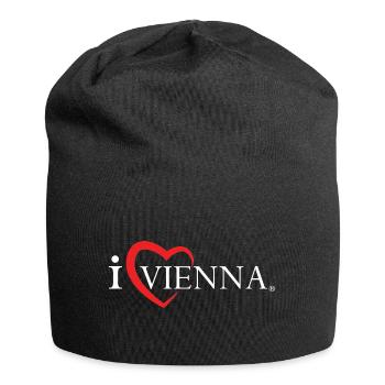 I love Vienna White - Jersey-Beanie - Schwarz - Vorne