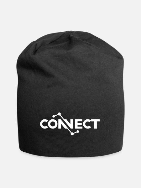 Connect - Jersey-Beanie - Schwarz