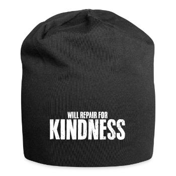 Cool Will Repair For Kindness A Repairman Repair - Jersey Beanie - black - Front