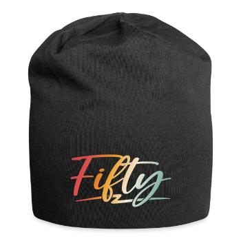 Cadeau de 50e anniversaire 50 ans - Bonnet en jersey - noir - Devant