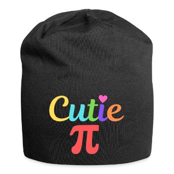Cutie Pi - Bonnet en jersey - noir - Devant