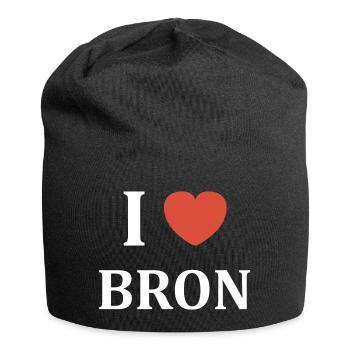 i love Bron - Bonnet en jersey - noir - Devant