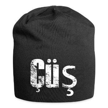 Cüs - Jersey-Beanie - Schwarz - Vorne