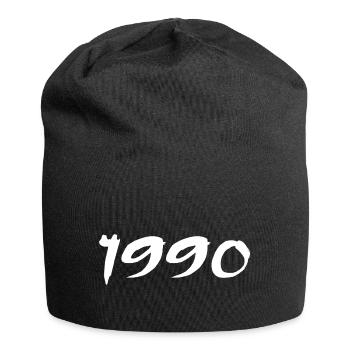 1990 Cadeau 35e Anniversaire 1990 Retro 1990 - Bonnet en jersey - noir - Devant