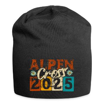 Alpen Cross 2025 - Itinéraires de randonnée à vélo - Bonnet en jersey - noir - Devant