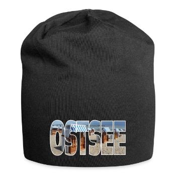 Ostsee - Jersey-Beanie - Schwarz - Vorne