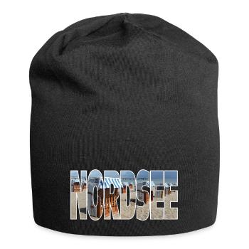Nordsee - Jersey-Beanie - Schwarz - Vorne