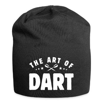 The Art Of Dart - more than just sports - art - Jersey Beanie - black - Front