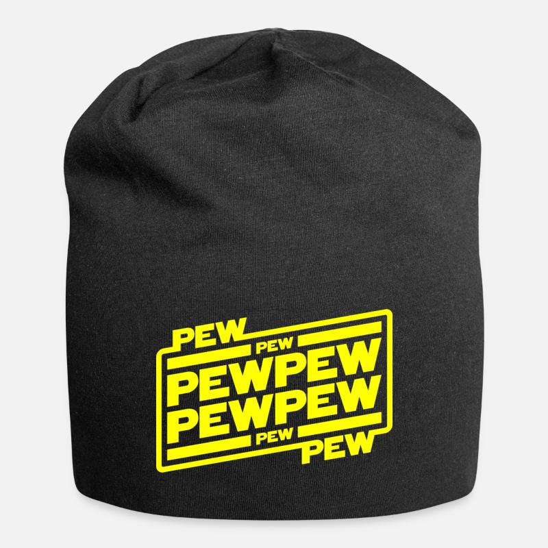 Pew pew pew - Jersey Beanie - black